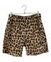 stussy（ステューシー）の古着「レオパードスイムショーツ」｜ベージュ