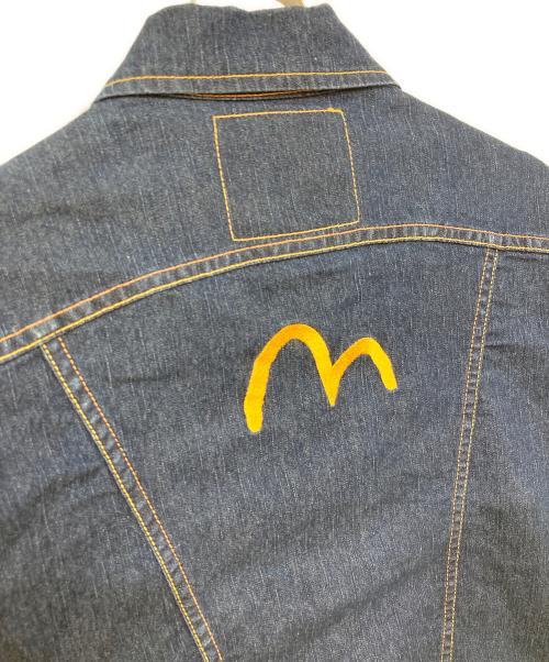 EVISU（エヴィス）EVISU (エヴィス) デニムジャケット インディゴ サイズ:SIZE 2の古着・服飾アイテム