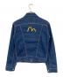 EVISU (エヴィス) デニムジャケット インディゴ サイズ:SIZE 2：5000円