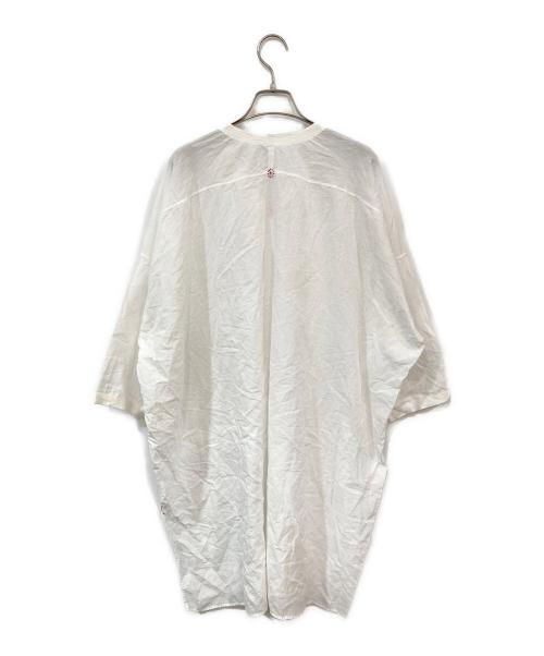 babaghuri（ババグーリ）babaghuri (ババグーリ) リネンワンピース ホワイト サイズ:SIZE Mの古着・服飾アイテム