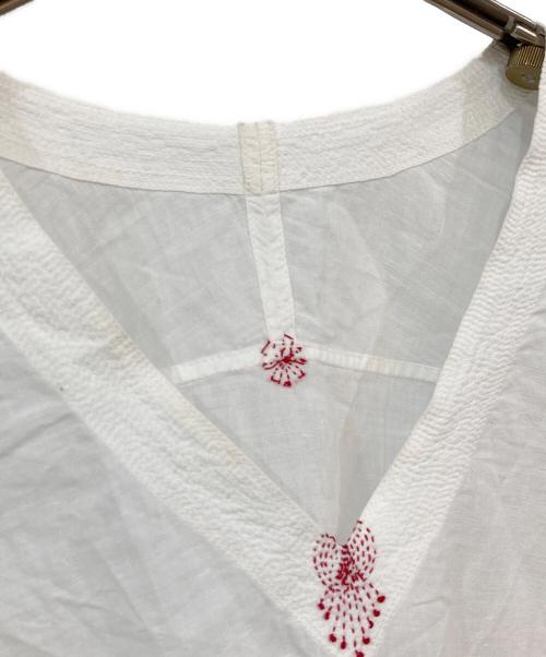 babaghuri（ババグーリ）babaghuri (ババグーリ) リネンワンピース ホワイト サイズ:SIZE Mの古着・服飾アイテム