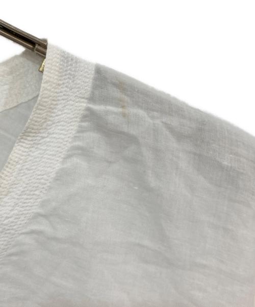 babaghuri（ババグーリ）babaghuri (ババグーリ) リネンワンピース ホワイト サイズ:SIZE Mの古着・服飾アイテム