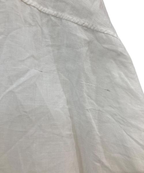 babaghuri（ババグーリ）babaghuri (ババグーリ) リネンワンピース ホワイト サイズ:SIZE Mの古着・服飾アイテム
