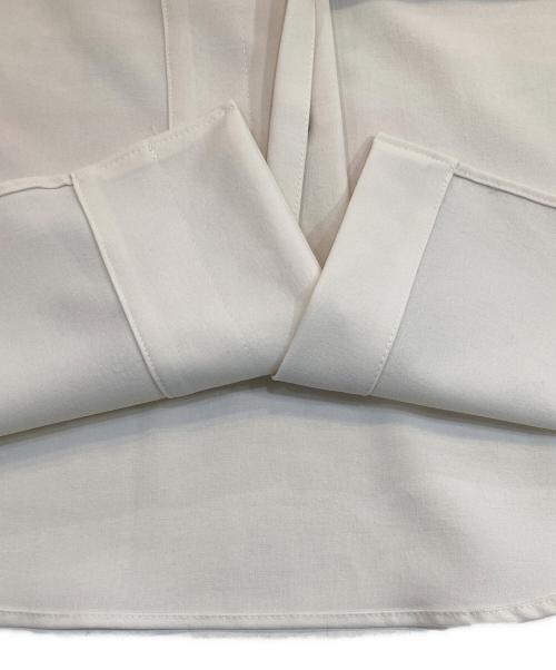 UNITED TOKYO（ユナイテッドトーキョー）UNITED TOKYO (ユナイテッドトーキョー) ラップフロントアシメブラウス ホワイト サイズ:FREEの古着・服飾アイテム