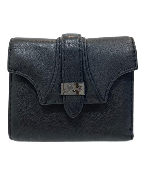 DIESEL（ディーゼル）DIESEL (ディーゼル) GENUINE LEATHER Wallet ブラックの古着・服飾アイテム