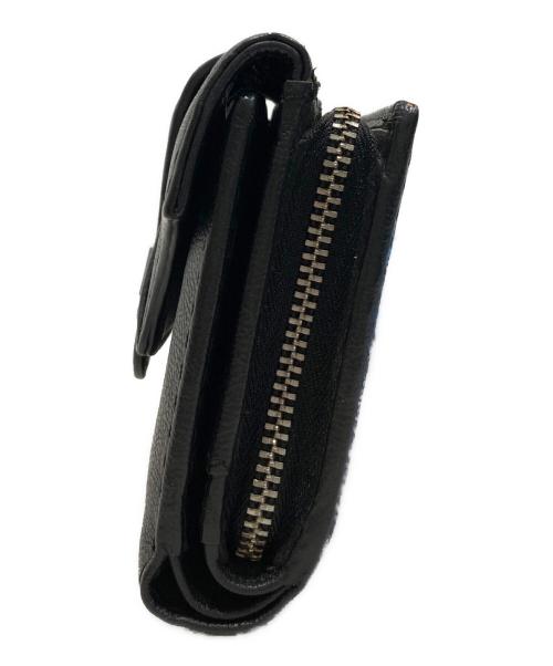 DIESEL（ディーゼル）DIESEL (ディーゼル) GENUINE LEATHER Wallet ブラックの古着・服飾アイテム