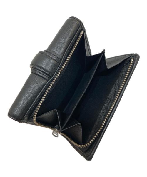DIESEL（ディーゼル）DIESEL (ディーゼル) GENUINE LEATHER Wallet ブラックの古着・服飾アイテム