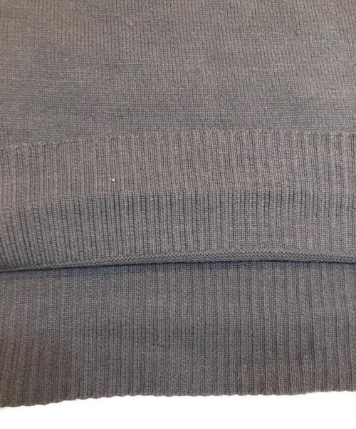 Mila Owen（ミラオーウェン）Mila Owen (ミラオーウェン) 2WAYハーフスリーブポロニット ブラックの古着・服飾アイテム