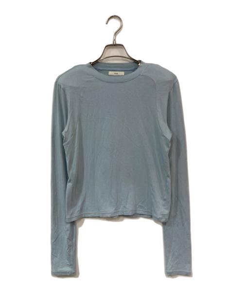 anuke（アンヌーク）anuke (アンヌーク) Padin Long T-shirts/パディンロングTシャツ スカイブルー サイズ:SIZE Freeの古着・服飾アイテム