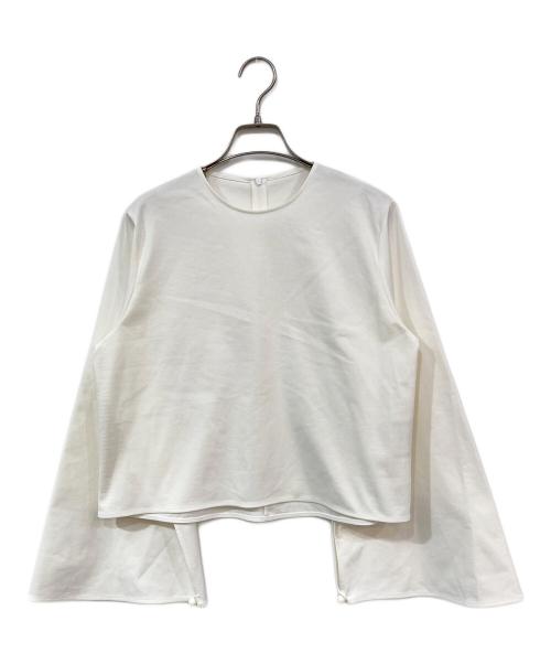 BEARDSLEY（ビアズリー）BEARDSLEY (ビアズリー) LIVETART Flare Sleeve Tops/リヴェタートフレアスリーブトップス ホワイト サイズ:SIZE Freeの古着・服飾アイテム