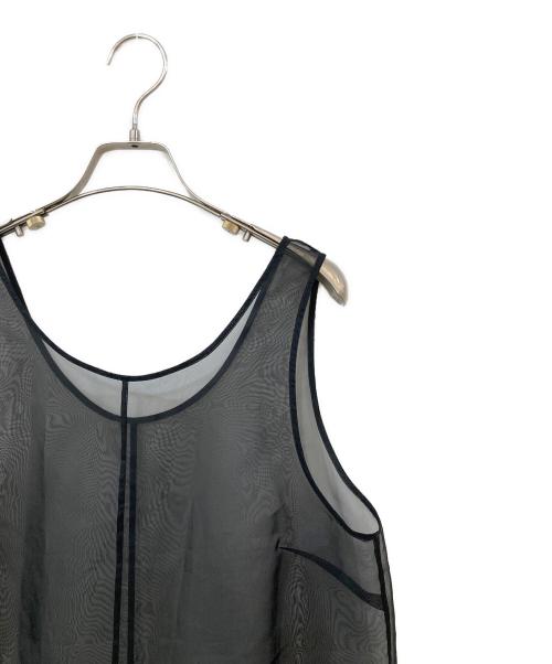 AEWEN MATOPH（イウエン マトフ）AEWEN MATOPH (イウエン マトフ) オーガンジー ワンピース ブラック サイズ:不明の古着・服飾アイテム