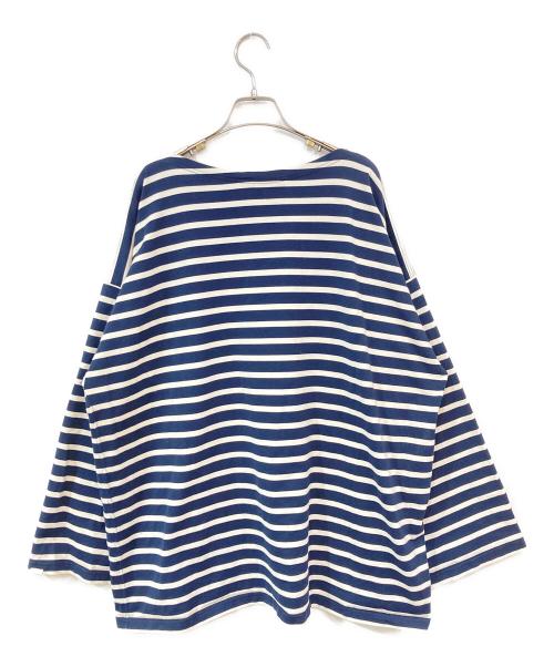 Oblada（オブラダ）Oblada (オブラダ) ボーダーカットソー ネイビー×ホワイト サイズ:SIZE Freeの古着・服飾アイテム