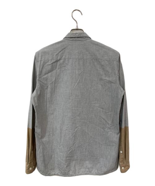 UNDERCOVERISM（アンダーカバーイズム）UNDERCOVERISM (アンダーカバーイズム) マルクス刺繍アナーキーシャツ グレー サイズ:SIZE 2の古着・服飾アイテム