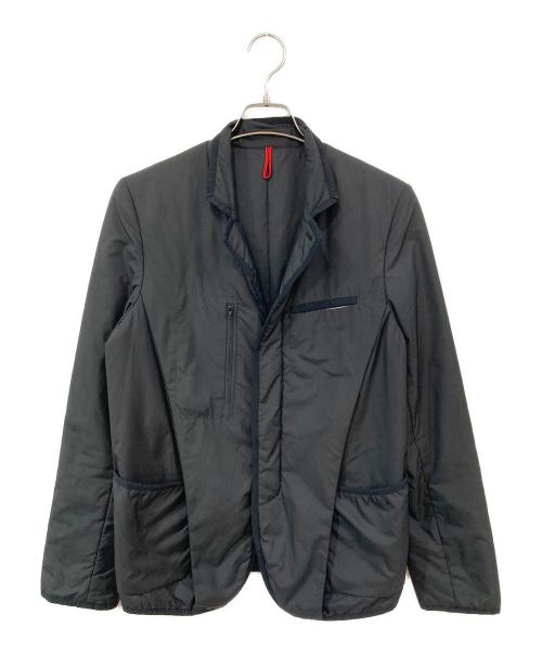 AFFA（エーエフエフエー）AFFA (エーエフエフエー) 中綿テーラードジャケット ブラック サイズ:SIZE Mの古着・服飾アイテム