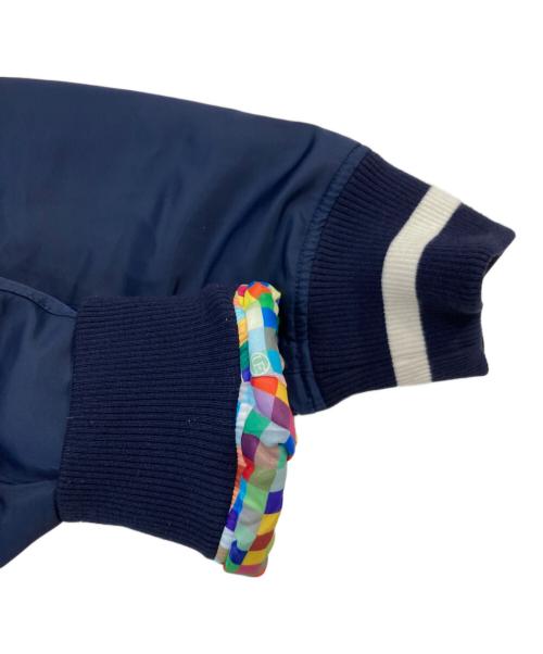 uniform experiment（ユニフォームエクスペリメント）uniform experiment (ユニフォームエクスペリメント) LIGHT WEIGHT MA-1/ライトウェイト MA-1 ネイビー サイズ:SIZE 2の古着・服飾アイテム