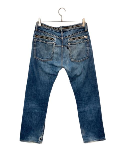 UNDERCOVERISM（アンダーカバーイズム）UNDERCOVERISM (アンダーカバーイズム) ウエストジップデニムパンツ インディゴ サイズ:3の古着・服飾アイテム