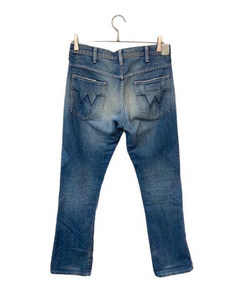 Wrangler（ラングラー）Wrangler (ラングラー) N.HOOLYWOOD (エヌ ハリウッド) デニムパンツ インディゴ サイズ:Sの古着・服飾アイテム