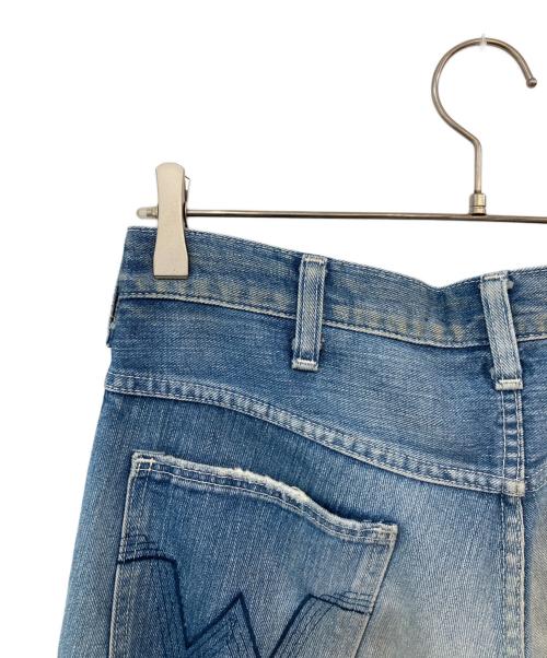 Wrangler（ラングラー）Wrangler (ラングラー) N.HOOLYWOOD (エヌ ハリウッド) デニムパンツ インディゴ サイズ:Sの古着・服飾アイテム