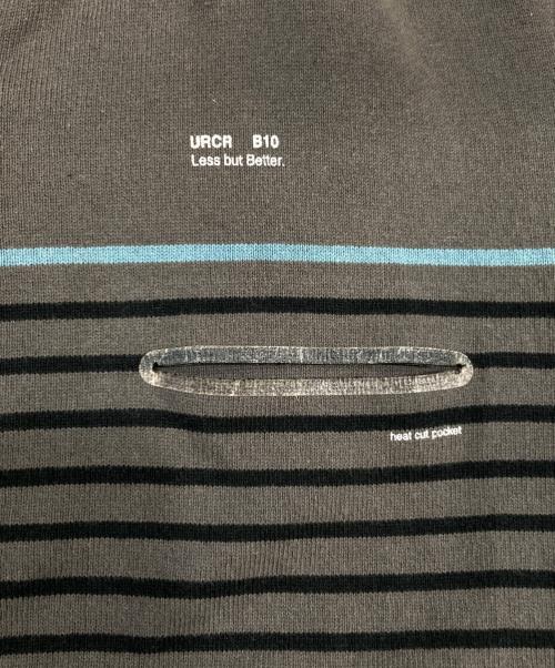 UNDERCOVERISM（アンダーカバーイズム）UNDERCOVERISM (アンダーカバーイズム) ボーダージップパーカー グレー サイズ:SIZE 2の古着・服飾アイテム