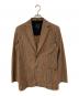 T-JACKET By TONELLO（ティージャケット バイ トネッロ）の古着「ストライプ2bジャケット」｜ブラウン