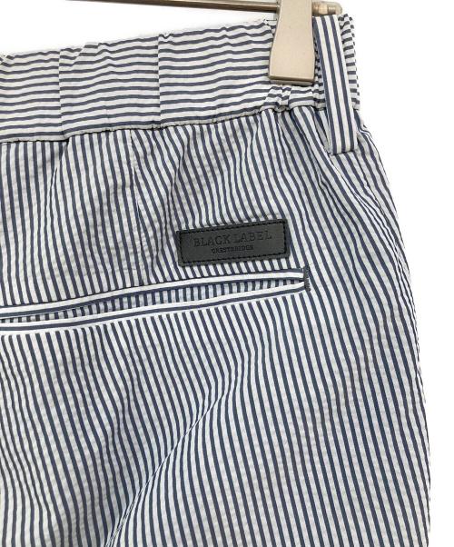 BLACK LABEL CRESTBRIDGE（ブラックレーベル クレストブリッジ）BLACK LABEL CRESTBRIDGE (ブラックレーベル クレストブリッジ) ブリーズシアサッカーストレッチアンクルトラウザーズ グレー サイズ:SIZE Mの古着・服飾アイテム