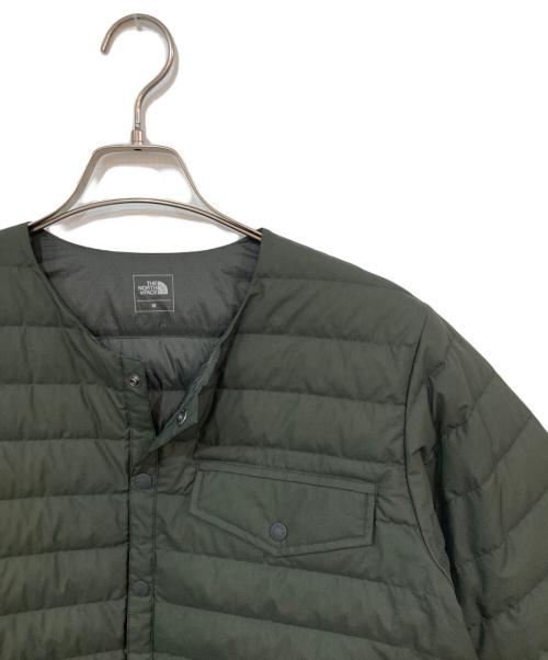 THE NORTH FACE（ザ ノース フェイス）THE NORTH FACE (ザ ノース フェイス) ウインドストッパーゼファーシェルカーディガン グリーン サイズ:Mの古着・服飾アイテム