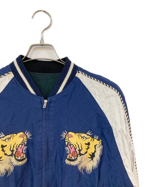 BEAMS（ビームス）BEAMS (ビームス) TAILOR TOYO (テーラー東洋) リバーシブルスカジャン ブラック サイズ:SIZE Lの古着・服飾アイテム