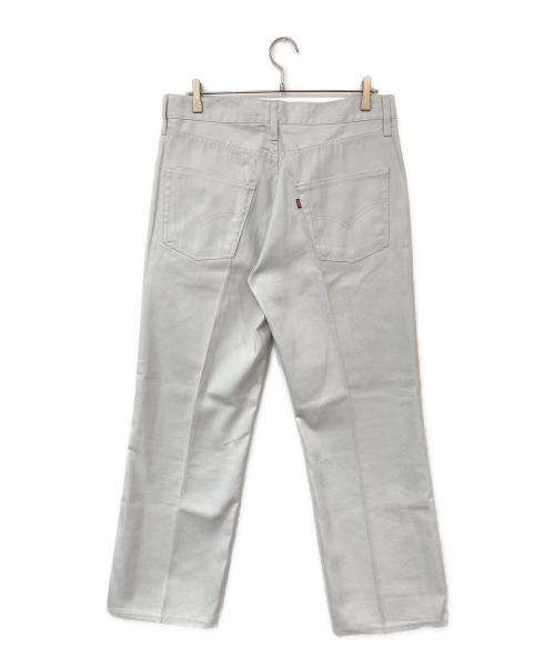 LEVI'S（リーバイス）LEVI'S (リーバイス) スタプレ センタープレスパンツ ホワイト サイズ:34ｘ32の古着・服飾アイテム