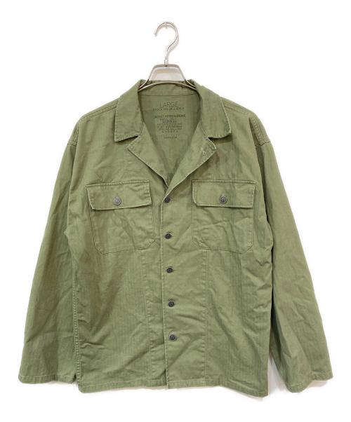 waiper（ワイパー）waiper (ワイパー) 1940's U.S.ARMY M-47 HBT ユーティリティージャケット オリーブ サイズ:Ｌの古着・服飾アイテム