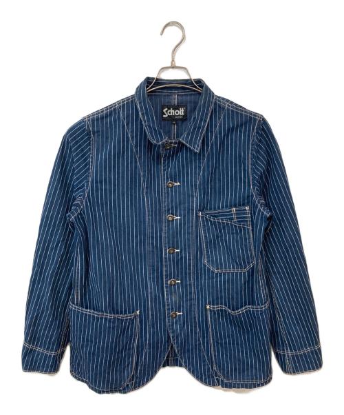 Schott（ショット）schott (ショット) オールドヒッコリー ジャケット インディゴ サイズ:Sの古着・服飾アイテム