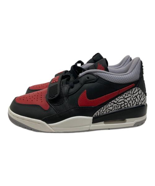 NIKE（ナイキ）NIKE (ナイキ) AIR JORDAN LEGACY 312 LOW BLACK/UNIVERSITY RED ブラック×レッド サイズ:26の古着・服飾アイテム