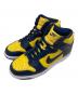 NIKE（ナイキ）の古着「Dunk High SP Michigan Sneaker/ダンクハイSPミシガンスニーカー」｜ネイビー×イエロー