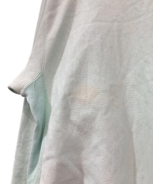 Champion REVERSE WEAVE（チャンピオン リバース ウィーブ）Champion REVERSE WEAVE (チャンピオン リバース ウィーブ) 90’s刺繍タグクルーネックスウェット ミントグリーン サイズ:SIZE XLの古着・服飾アイテム