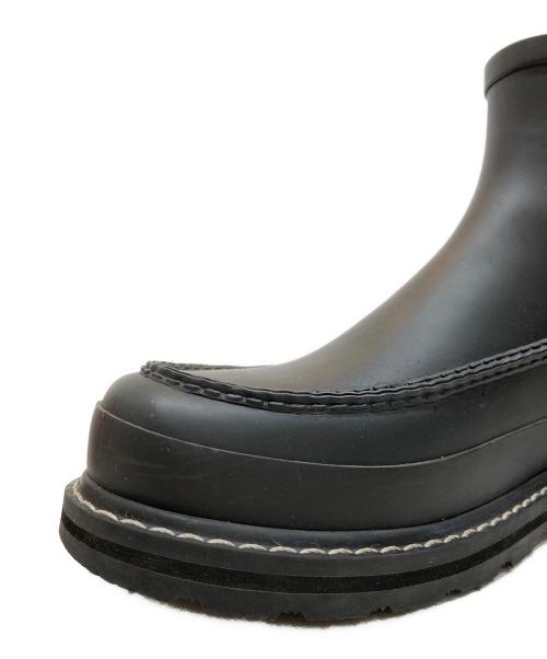 HUNTER（ハンター）HUNTER (ハンター) リファインド モック トゥ チェルシー ブーツ ブラック サイズ:8の古着・服飾アイテム