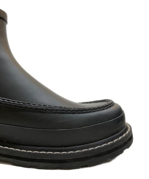 HUNTER（ハンター）HUNTER (ハンター) リファインド モック トゥ チェルシー ブーツ ブラック サイズ:8の古着・服飾アイテム