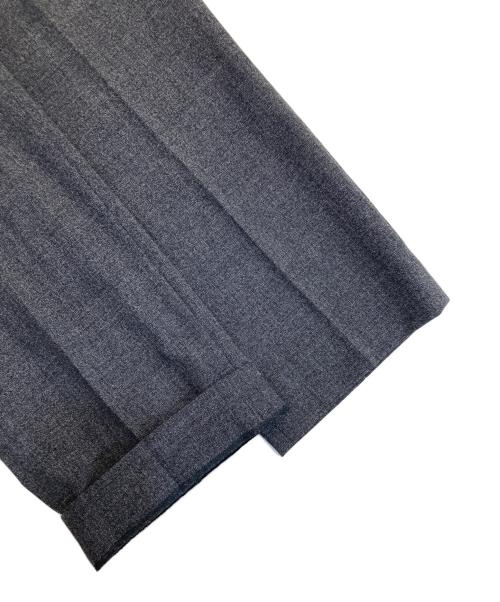 ATON（エイトン）ATON (エイトン) ウールスラックス グレー サイズ:06の古着・服飾アイテム