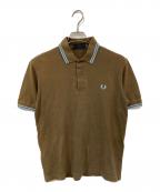 FRED PERRYフレッドペリー）の古着「ポロシャツ」｜ブラウン