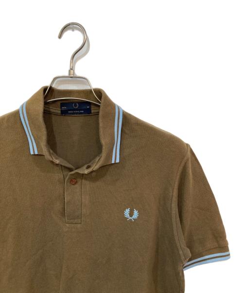 FRED PERRY（フレッドペリー）FRED PERRY (フレッドペリー) ポロシャツ ブラウン サイズ:38の古着・服飾アイテム
