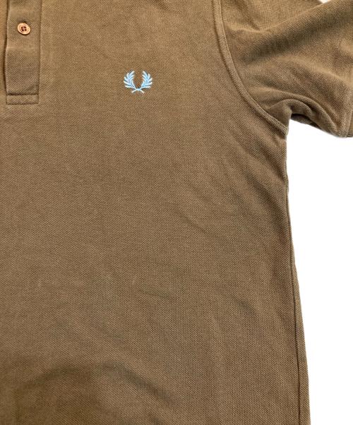 FRED PERRY（フレッドペリー）FRED PERRY (フレッドペリー) ポロシャツ ブラウン サイズ:38の古着・服飾アイテム