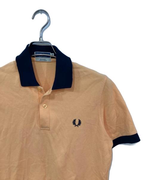 FRED PERRY（フレッドペリー）FRED PERRY (フレッドペリー) ポロシャツ オレンジ サイズ:36の古着・服飾アイテム