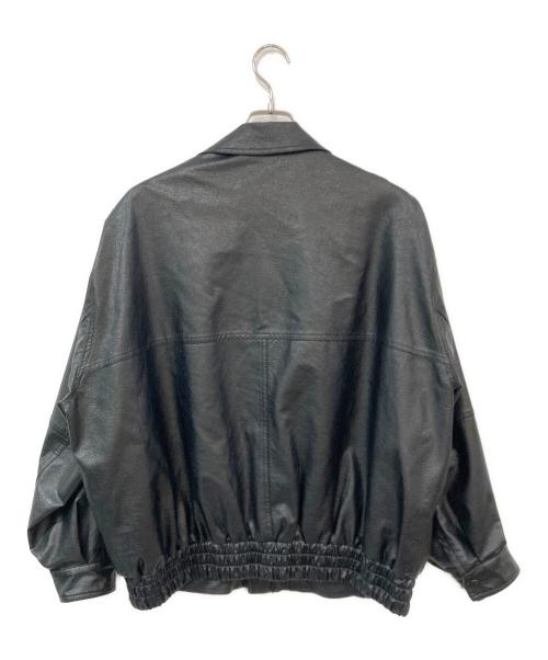 FREAK'S STORE（フリークスストア）FREAK'S STORE (フリークストア) エコレザーブルゾン ブラック サイズ:SIZE Mの古着・服飾アイテム