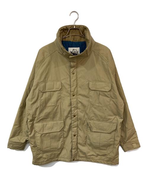 WOOLRICH（ウールリッチ）WOOLRICH (ウールリッチ) 70’s ジップアップジャケット ベージュ サイズ:XLの古着・服飾アイテム