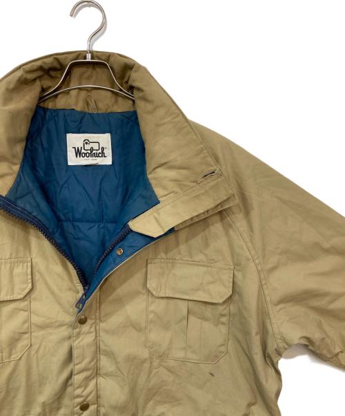 WOOLRICH（ウールリッチ）WOOLRICH (ウールリッチ) 70’s ジップアップジャケット ベージュ サイズ:XLの古着・服飾アイテム