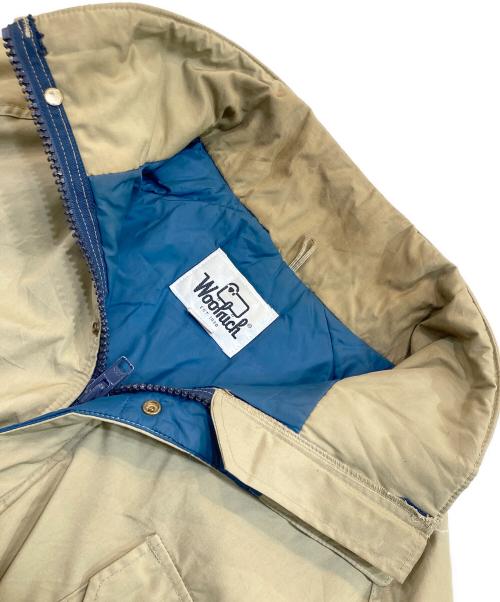 WOOLRICH（ウールリッチ）WOOLRICH (ウールリッチ) 70’s ジップアップジャケット ベージュ サイズ:XLの古着・服飾アイテム