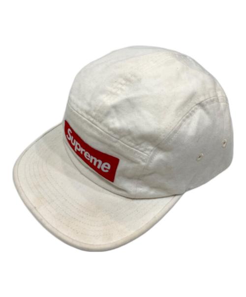 SUPREME（シュプリーム）SUPREME (シュプリーム) BOX LOGO CAP/ボックスロゴキャップ ホワイトの古着・服飾アイテム