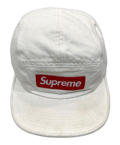 SUPREME（シュプリーム）SUPREME (シュプリーム) BOX LOGO CAP/ボックスロゴキャップ ホワイトの古着・服飾アイテム