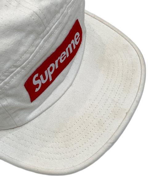 SUPREME（シュプリーム）SUPREME (シュプリーム) BOX LOGO CAP/ボックスロゴキャップ ホワイトの古着・服飾アイテム