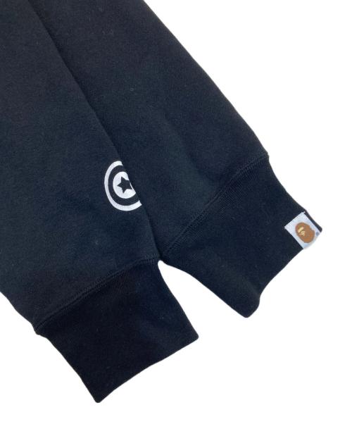 A BATHING APE（ア ベイシング エイプ）A BATHING APE (ア ベイシング エイプ) SHARK FULL ZIP HOODIE ブラック サイズ:Mの古着・服飾アイテム