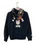 A BATHING APE (ア ベイシング エイプ) SHARK FULL ZIP HOODIE ブラック サイズ:M：20000円