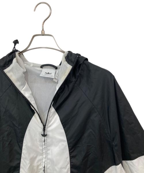 adidas（アディダス）adidas (アディダス) BIG Trefoil Windbreaker ブラック サイズ:FREEの古着・服飾アイテム